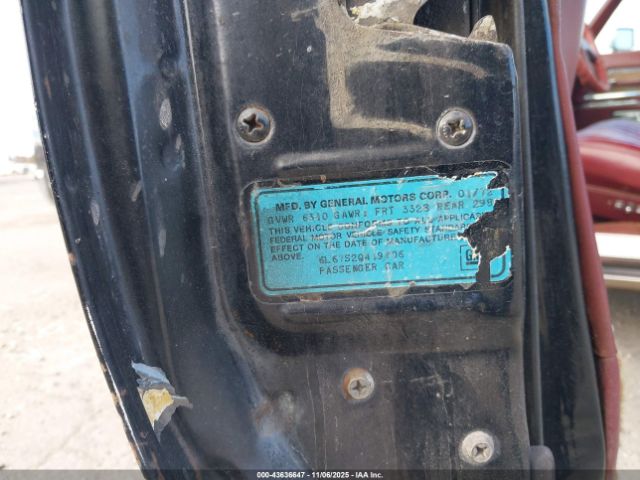 1972 CADILLAC ELDORADO 6L67S2Q419706 Photo 8