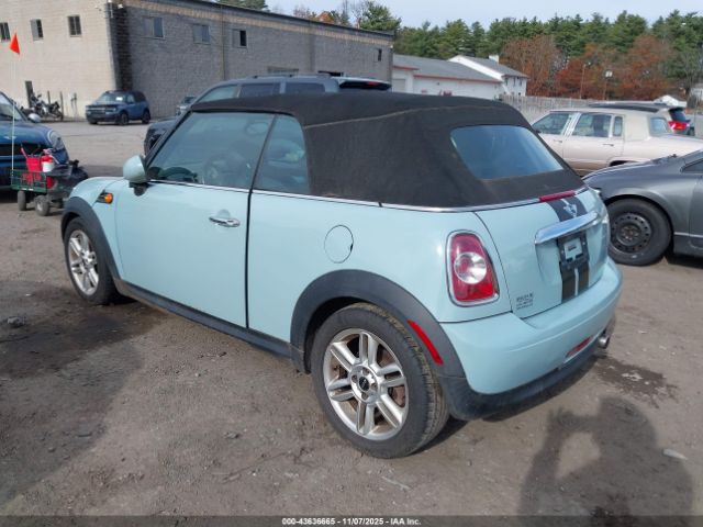 2011 MINI COOPER WMWZN3C57BT133614 Photo 2