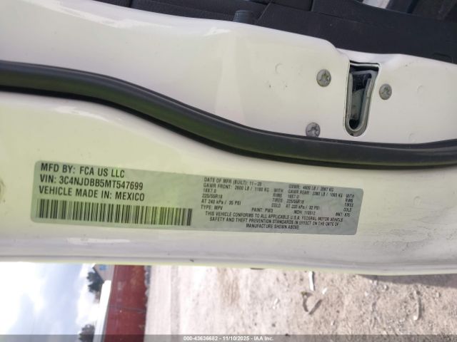 2021 JEEP COMPASS 3C4NJDBB5MT547699 Photo 8