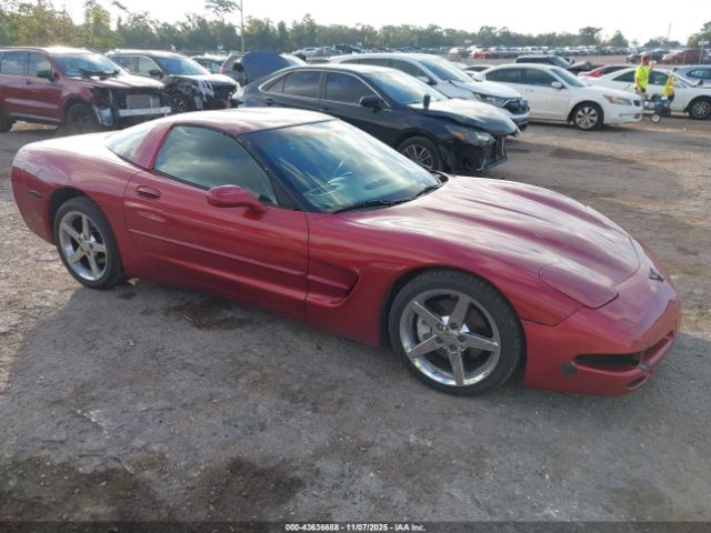 2001 CHEVROLET CORVETTE 1G1YY22G215118484