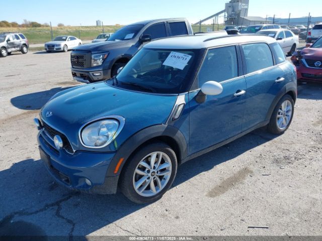 2012 MINI COOPER S COUNTRYMAN WMWZC3C51CWL84117 Photo 1