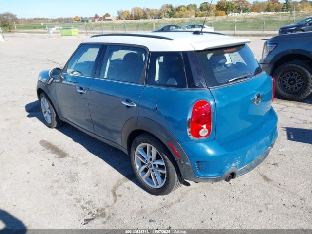 2012 MINI COOPER S COUNTRYMAN WMWZC3C51CWL84117 Photo 2