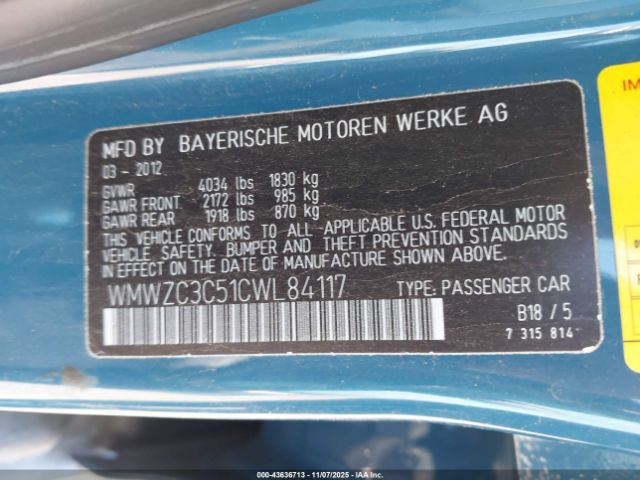 2012 MINI COOPER S COUNTRYMAN WMWZC3C51CWL84117 Photo 8