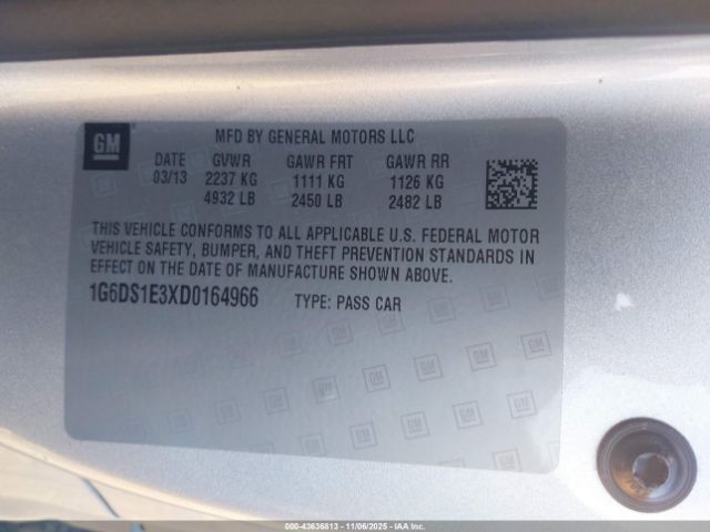 2013 CADILLAC CTS 1G6DS1E3XD0164966 Photo 8