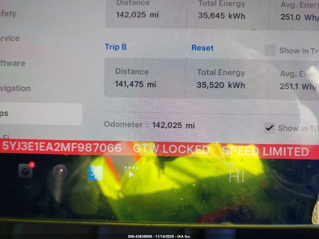 2021 TESLA MODEL 3 5YJ3E1EA2MF987066 Photo 6