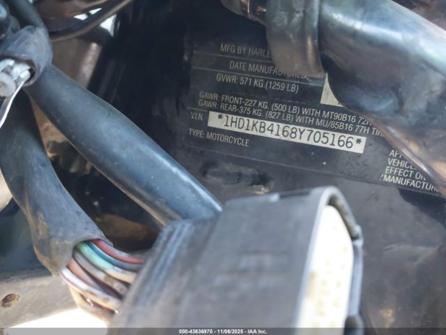 2008 HARLEY-DAVIDSON FLHX 1HD1KB4168Y705166 Photo 9