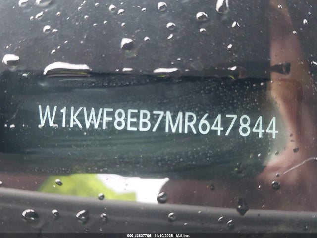 Aukcja sprzedaży 2021 Mercedes-benz C 300 4matic, vin: W1KWF8EB7MR647844, numer aukcji: 43637706