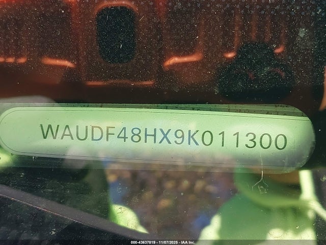 2009 AUDI A4 WAUDF48HX9K011300 Photo 8