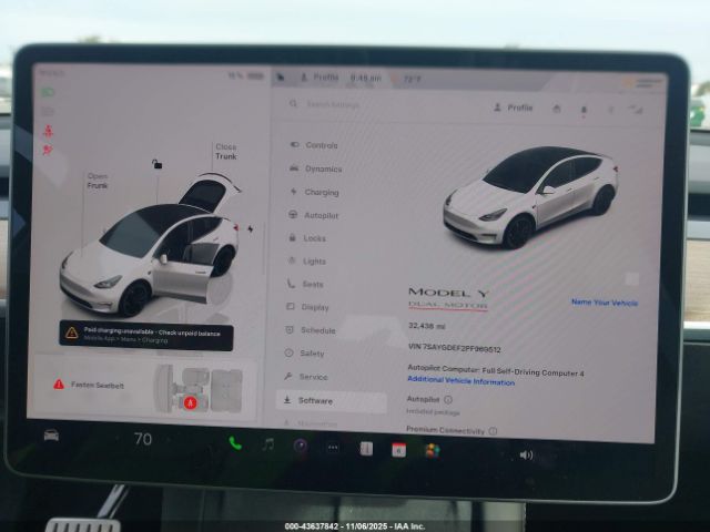 2023 TESLA MODEL Y 7SAYGDEF2PF969512 Photo 6