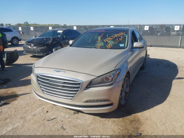 2015 HYUNDAI GENESIS KMHGN4JF6FU063465 Photo 1