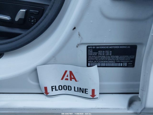 2019 BMW 530I WBAJA7C5XKWW39663 Photo 5