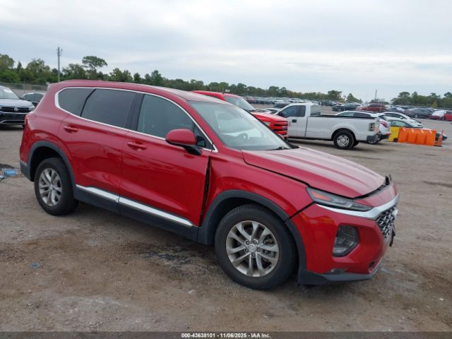 2019 HYUNDAI SANTA FE 5NMS3CADXKH133807