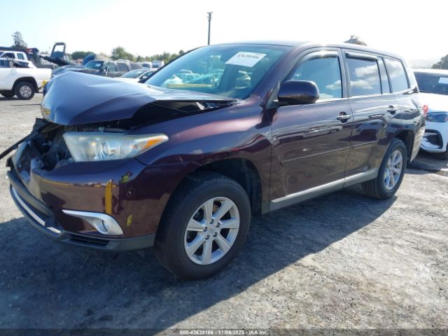 2013 TOYOTA HIGHLANDER 5TDZA3EH0DS034477 Photo 1