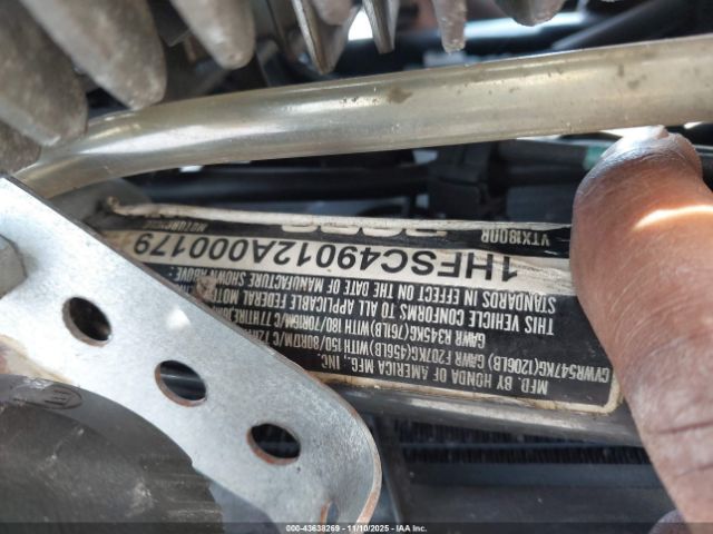 2002 HONDA VTX1800 1HFSC49012A000179 Photo 9