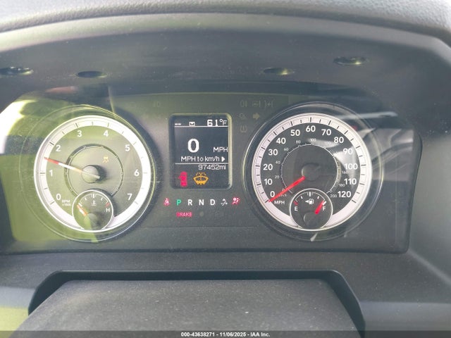 43638271 :رقم المزاد ، 1C6RR6FGXNS152536 vin ، 2022 Ram 1500 Classic Tradesman  4x2 6'4 Box مزاد بيع