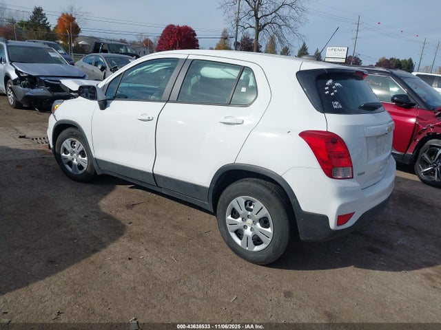 Продажа на аукционе авто 2017 Chevrolet Trax Ls, vin: KL7CJKSB5HB088500, номер лота: 43638533
