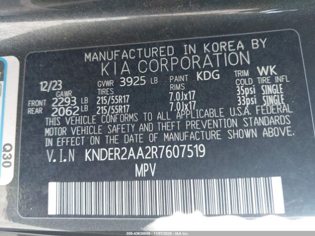 2024 KIA SELTOS KNDER2AA2R7607519 Photo 8