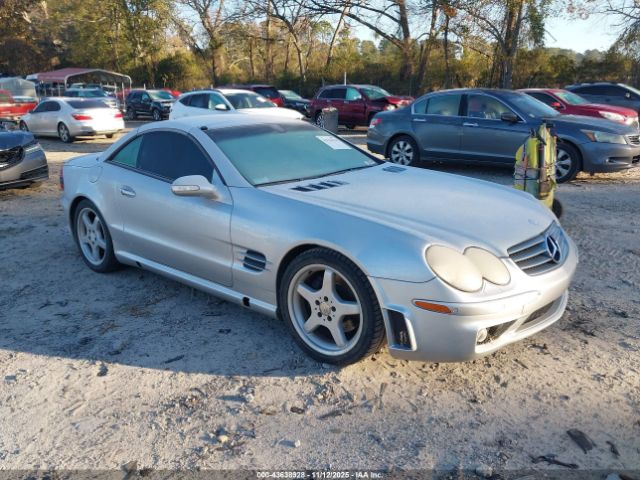 2003 MERCEDES-BENZ SL 500 WDBSK75F83F024443