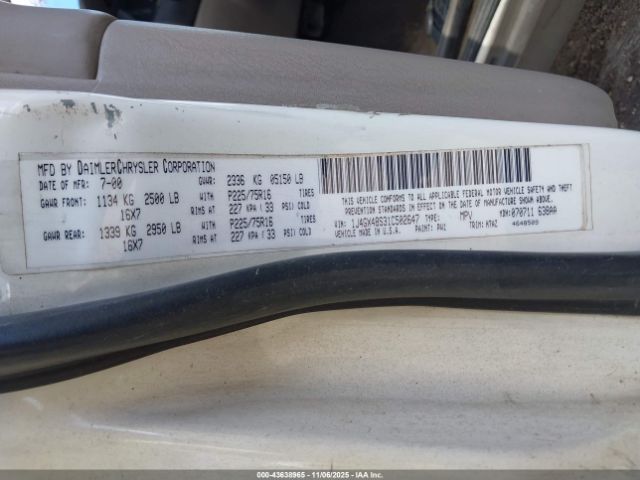 2004 JEEP GRAND CHEROKEE 1J4GX48S74C412812 Photo 8