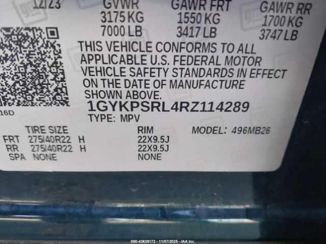 2024 CADILLAC LYRIQ 1GYKPSRL4RZ114289 Photo 8