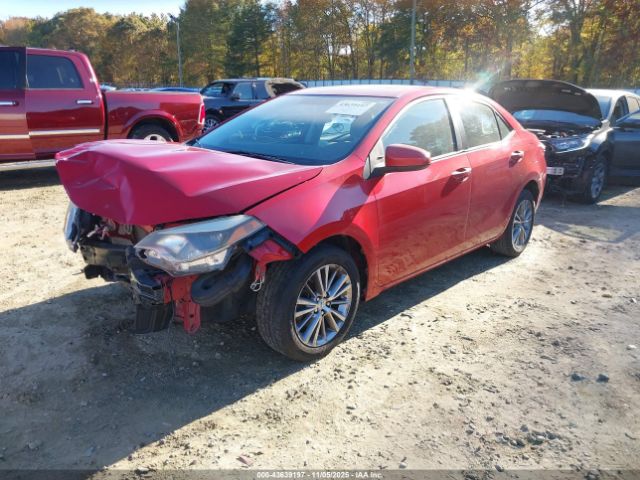 2014 TOYOTA COROLLA 2T1BURHEXEC016236 Photo 1