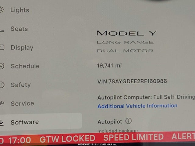 2024 TESLA MODEL Y 7SAYGDEE2RF160988 Photo 6