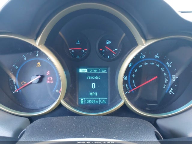 Aukcja sprzedaży 2014 Chevrolet Cruze Eco Manual, vin: 1G1PJ5SB5E7252860, numer aukcji: 43639572