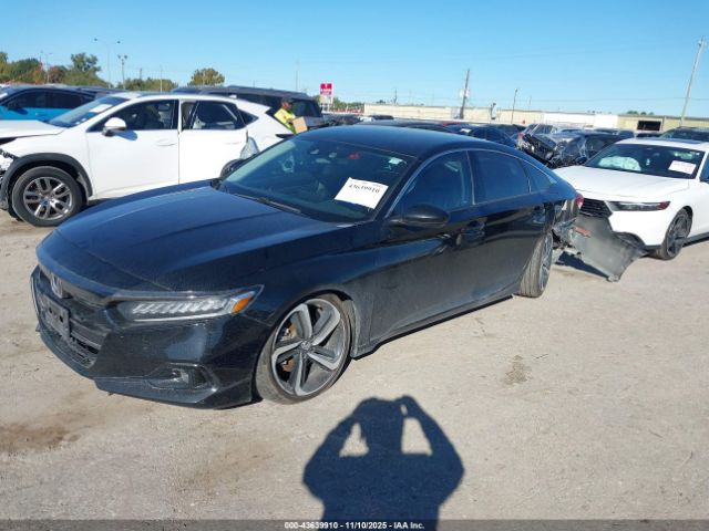 2022 HONDA ACCORD 1HGCV1F43NA007414 Photo 1