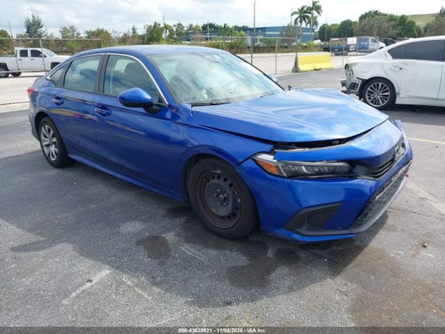 2022 HONDA CIVIC 2HGFE2F23NH545288