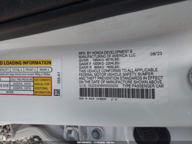 2024 ACURA INTEGRA 19UDE4H66RA009233 Photo 8