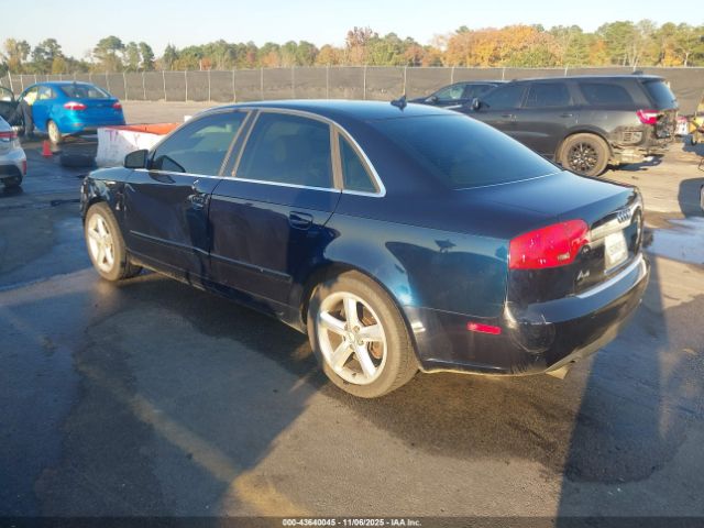 2007 AUDI A4 WAUDH78E37A112926 Photo 2