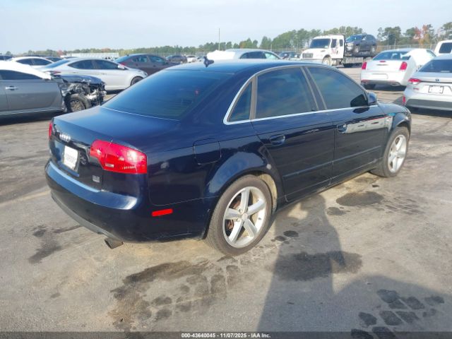 2007 AUDI A4 WAUDH78E37A112926 Photo 3
