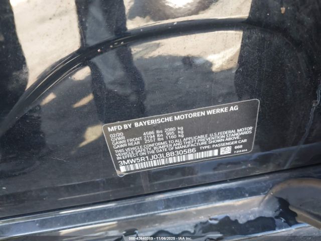 2020 BMW 330I 3MW5R1J03L8B30586 Photo 8