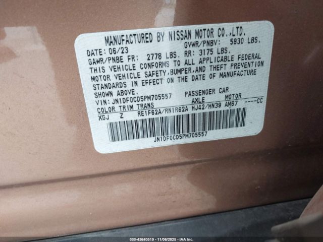 2023 NISSAN ARIYA JN1DF0CD5PM705557 Photo 8