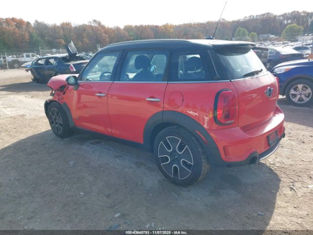 2012 MINI COOPER S COUNTRYMAN WMWZC5C59CWL63415 Photo 2