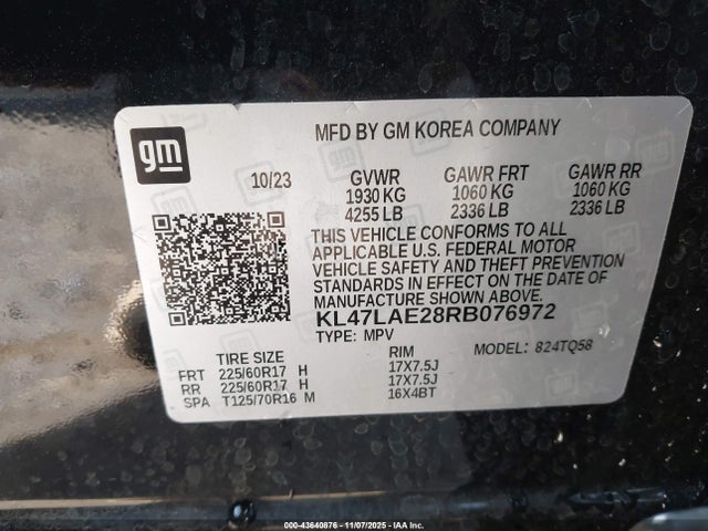 2024 BUICK ENVISTA KL47LAE28RB076972 Photo 8