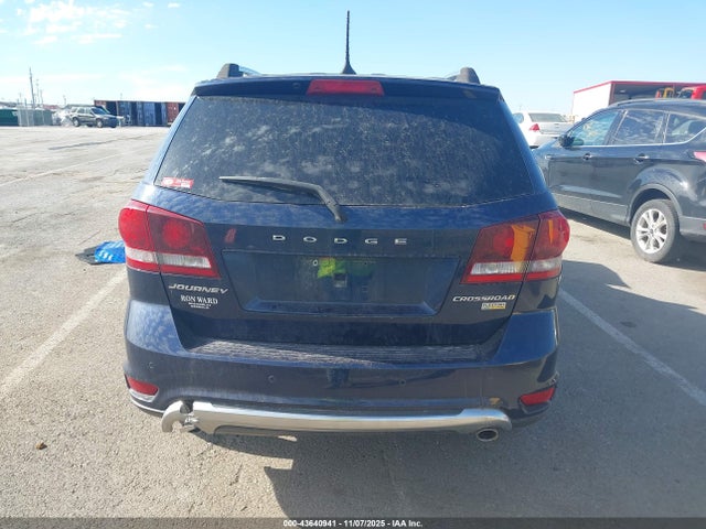 2018 Dodge Journey Crossroad მანქანა იყიდება აუქციონზე, vin: 3C4PDCGG0JT505144, აუქციონის ნომერი: 43640941