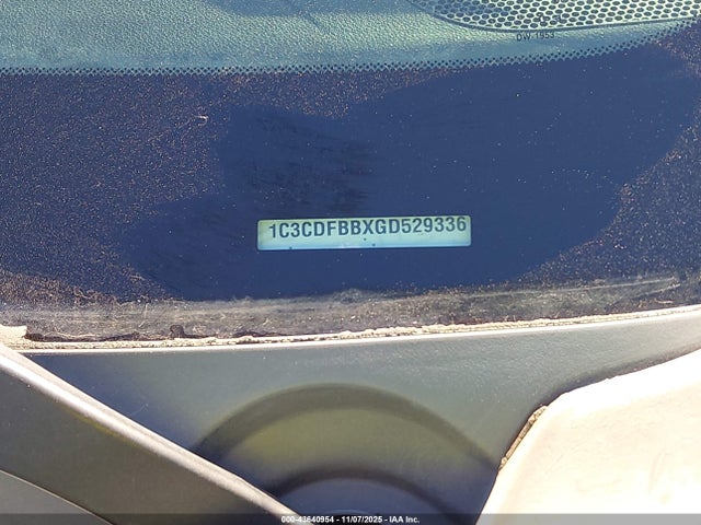1C3CDFBBXGD529336 Dodge DART SXT