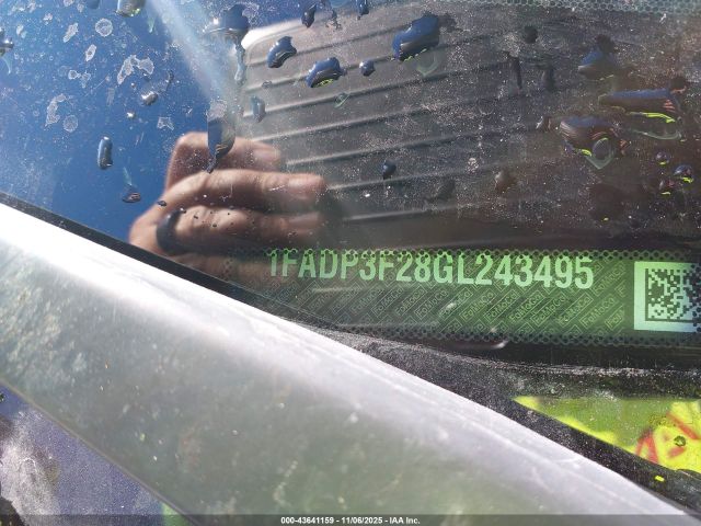 2016 FORD FOCUS 1FADP3F28GL243495 Photo 8