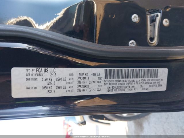 2018 JEEP COMPASS 3C4NJDCB8JT334224 Photo 8