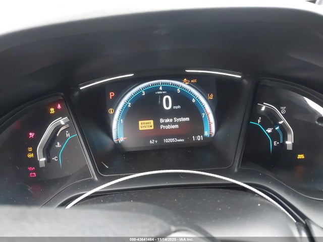 Aukcja sprzedaży 2019 Honda Civic Lx, vin: 19XFC2F64KE008539, numer aukcji: 43641484