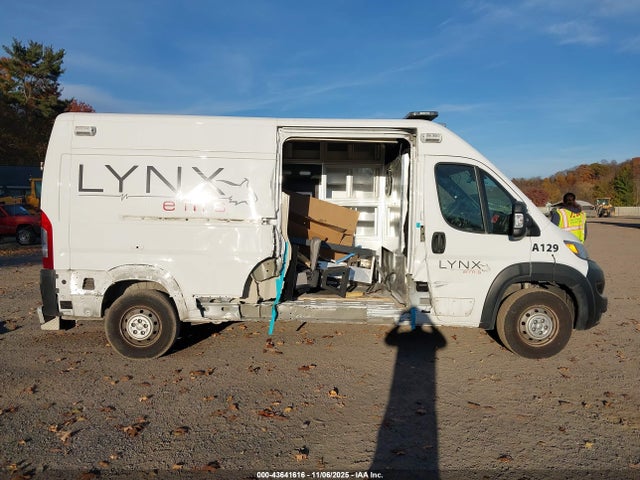 43641616 :رقم المزاد ، 3C6LRVDG7PE565412 vin ، 2023 Ram Promaster 2500 High Roof 159 Wb مزاد بيع