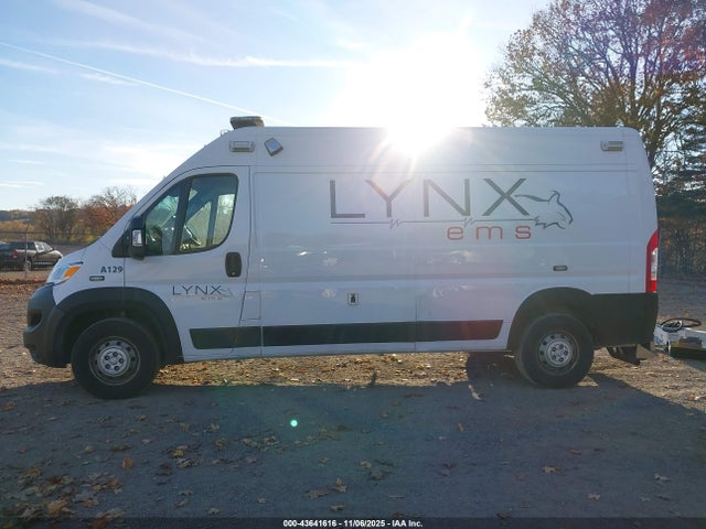 43641616 :رقم المزاد ، 3C6LRVDG7PE565412 vin ، 2023 Ram Promaster 2500 High Roof 159 Wb مزاد بيع