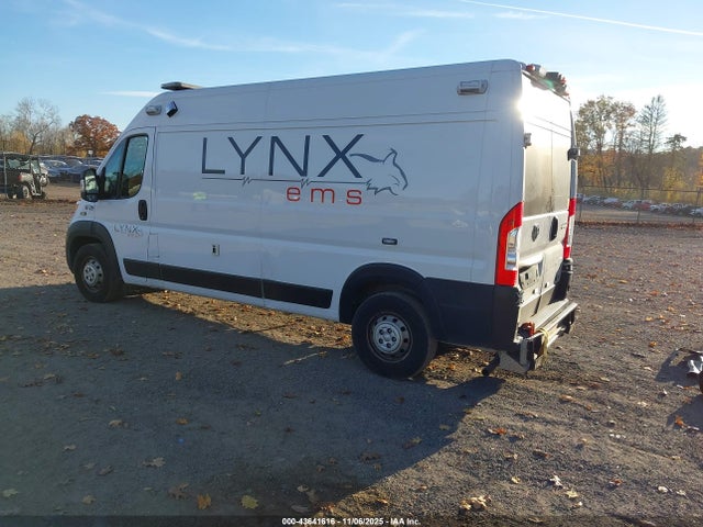 43641616 :رقم المزاد ، 3C6LRVDG7PE565412 vin ، 2023 Ram Promaster 2500 High Roof 159 Wb مزاد بيع