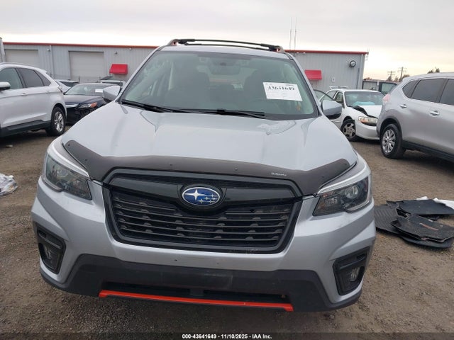 2021 Subaru Forester Sport მანქანა იყიდება აუქციონზე, vin: JF2SKARC4MH442729, აუქციონის ნომერი: 43641649