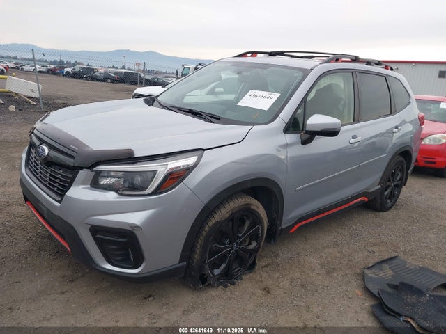2021 Subaru Forester Sport მანქანა იყიდება აუქციონზე, vin: JF2SKARC4MH442729, აუქციონის ნომერი: 43641649