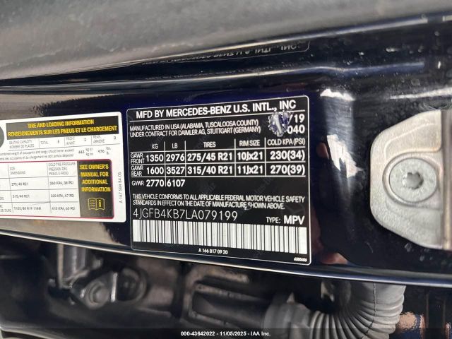2020 MERCEDES-BENZ GLE 350 4JGFB4KB7LA079199 Photo 8