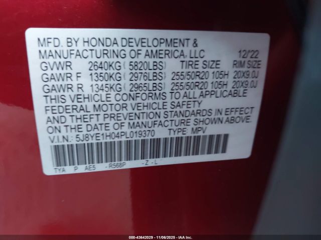 2023 ACURA MDX 5J8YE1H04PL019370 Photo 8