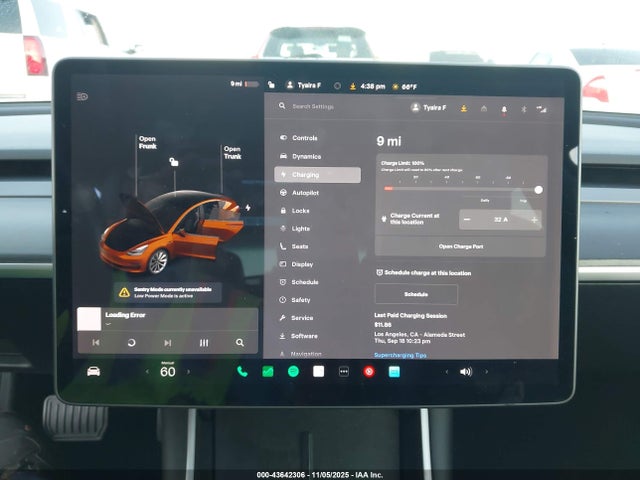 5YJ3E1EA2KF301203 Tesla Model 3 Long Range/mid Range/standard Range/standard Range Plus