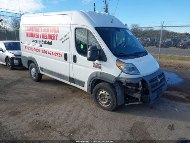 2014 RAM PROMASTER 2500 3C6TRVCG0EE122954